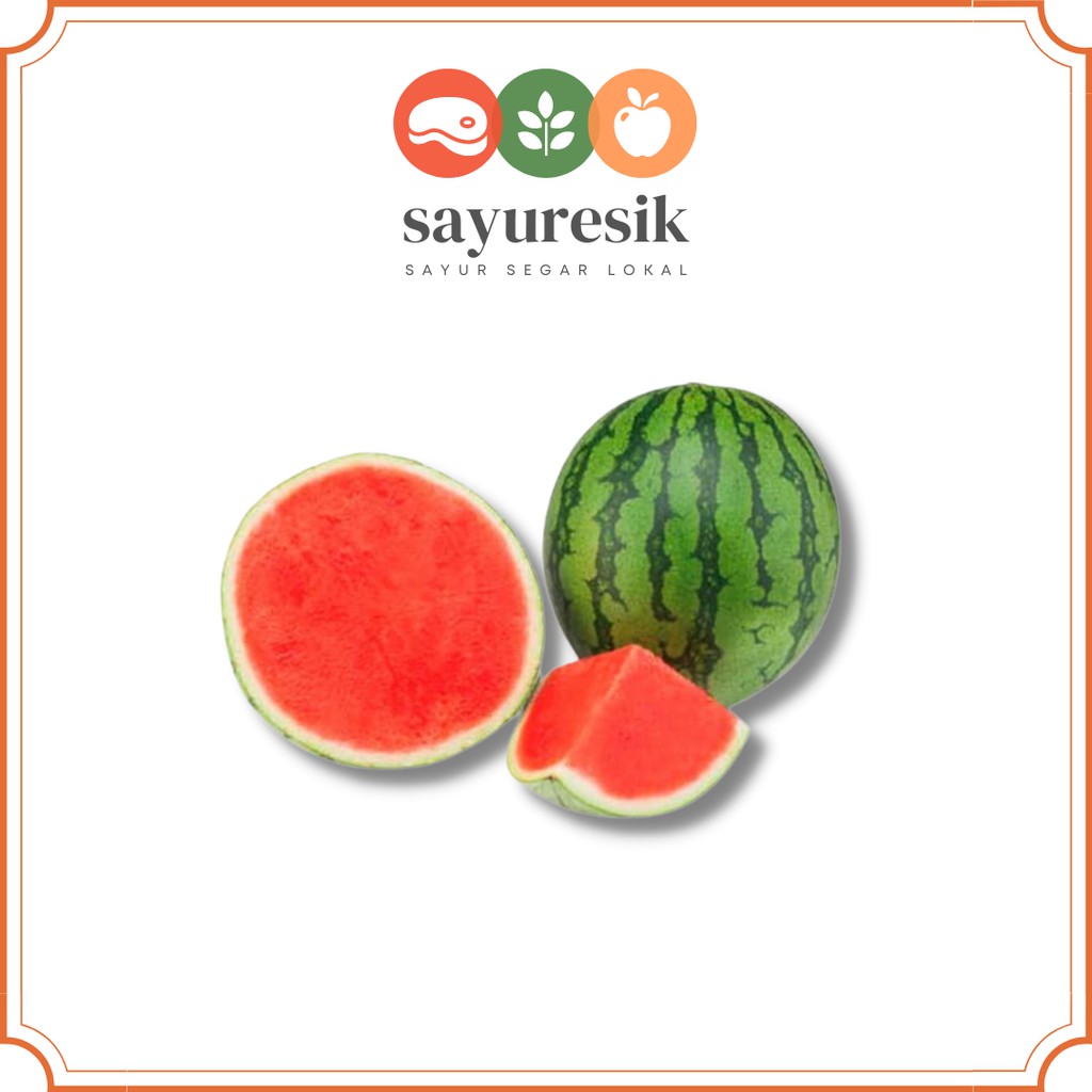 

[Pasar Kota Gresik] Buah Semangka Segar