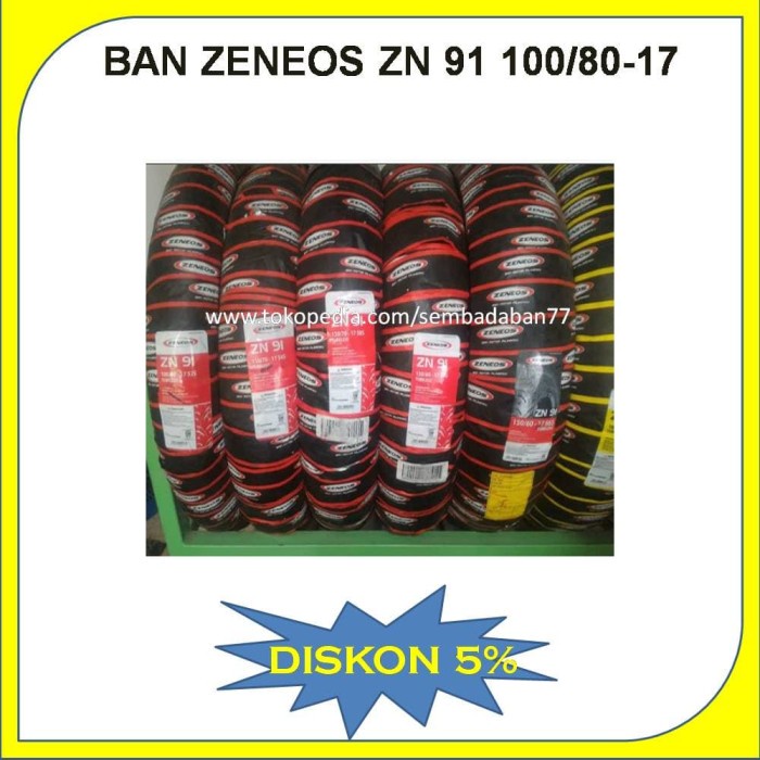 fed201bb Ban Motor Zeneos Zn 91 100/80-17 Fs5011F