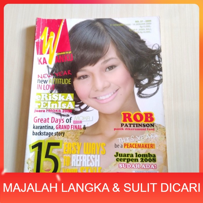 Majalah KAWANKU No.37 Des 2008 ERISKA REINISA Langka