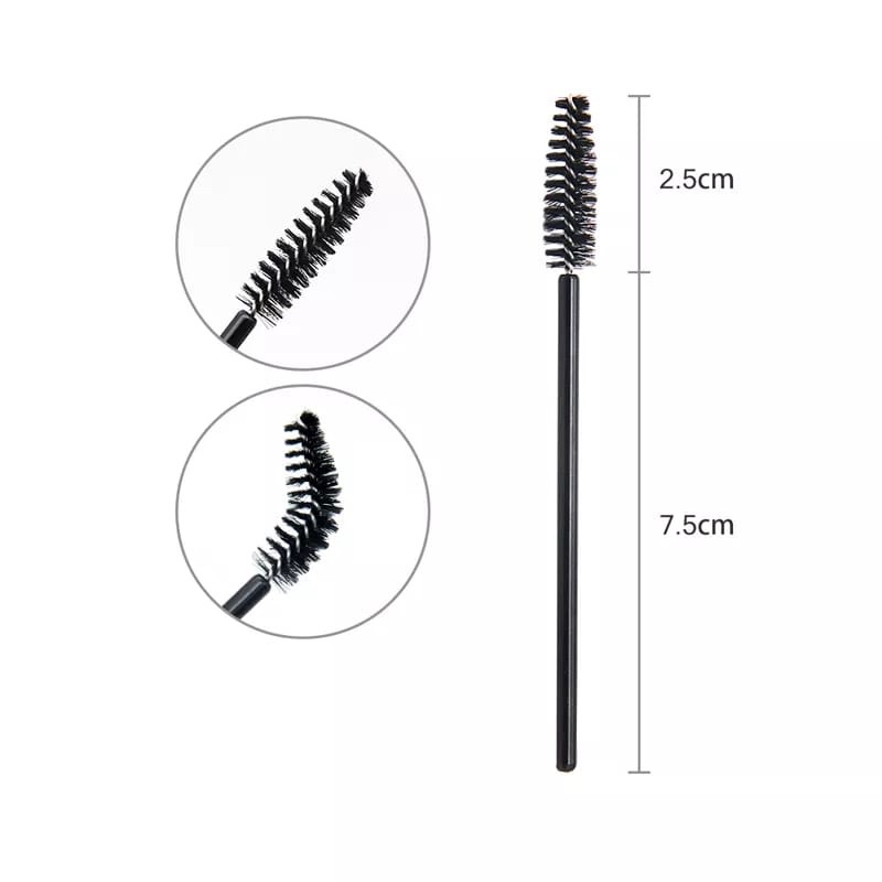 50PCS !!! MASCARA WAND SISIR BULU MATA DISPOSAL / BRUSH BULU MATA MASCARA / SPOOLIE