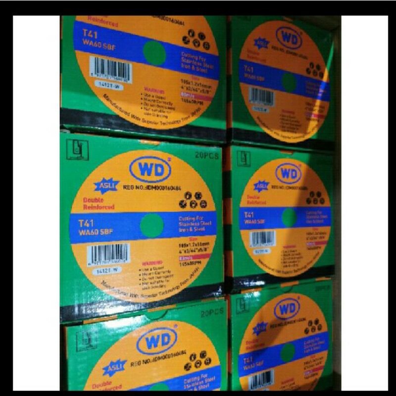 WD POTONG / gurinda 4inch WD, cutting wheel WD 4 inch, cutting WD4"