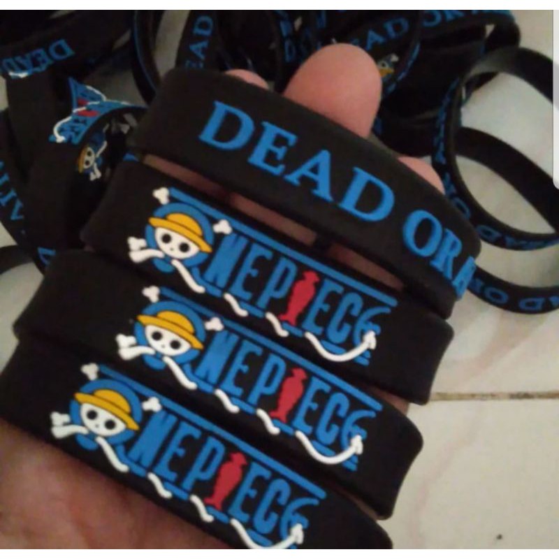 gelang karet rubber custom gelang partai