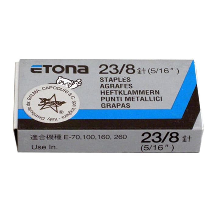 

100 pak / Isi staples Etona 23/8