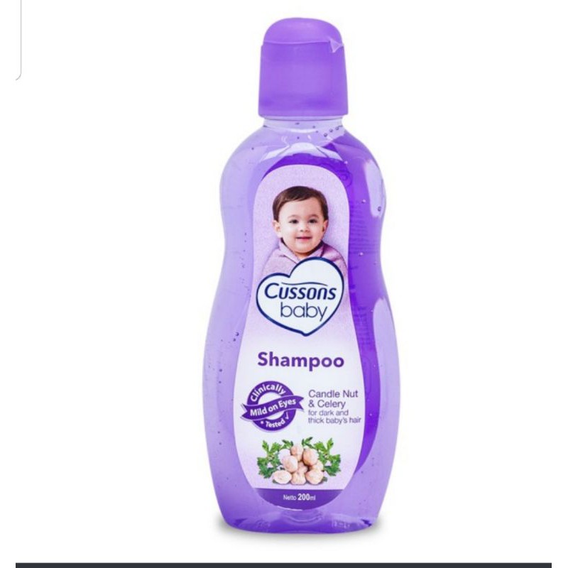 cussons baby shampoo celery&amp; candle nut 200 ml