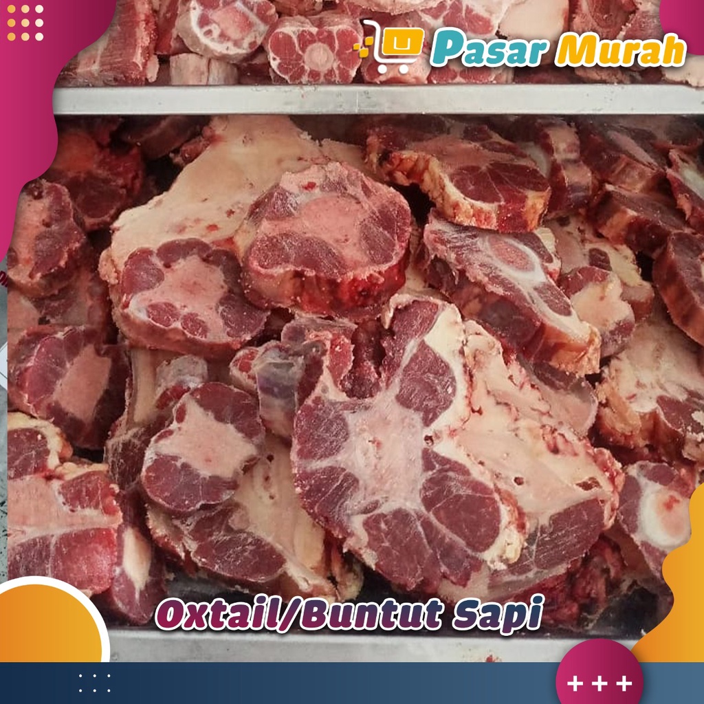 

Buntut Sapi Lokal / Oxtail Cut 500 Gram