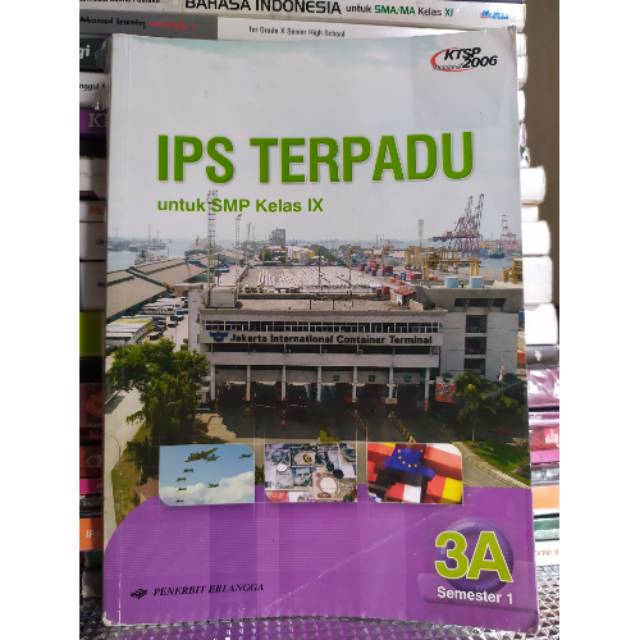 PRELOVED BUKU IPS TERPADU KELAS 9 SMP//KTSP 2006//PENERBIT ERLANGGA