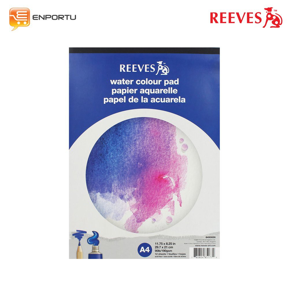 

Mudah REEVES Water Color Pad A4 190 gsm Bagus