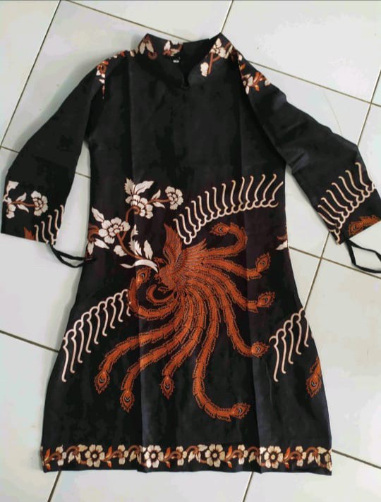 Atasan Batik Dolby Dolbi Dobby Doby Tenun Sutra Tulis Halus Katun Atbm Baron ,sarombit Atasan
