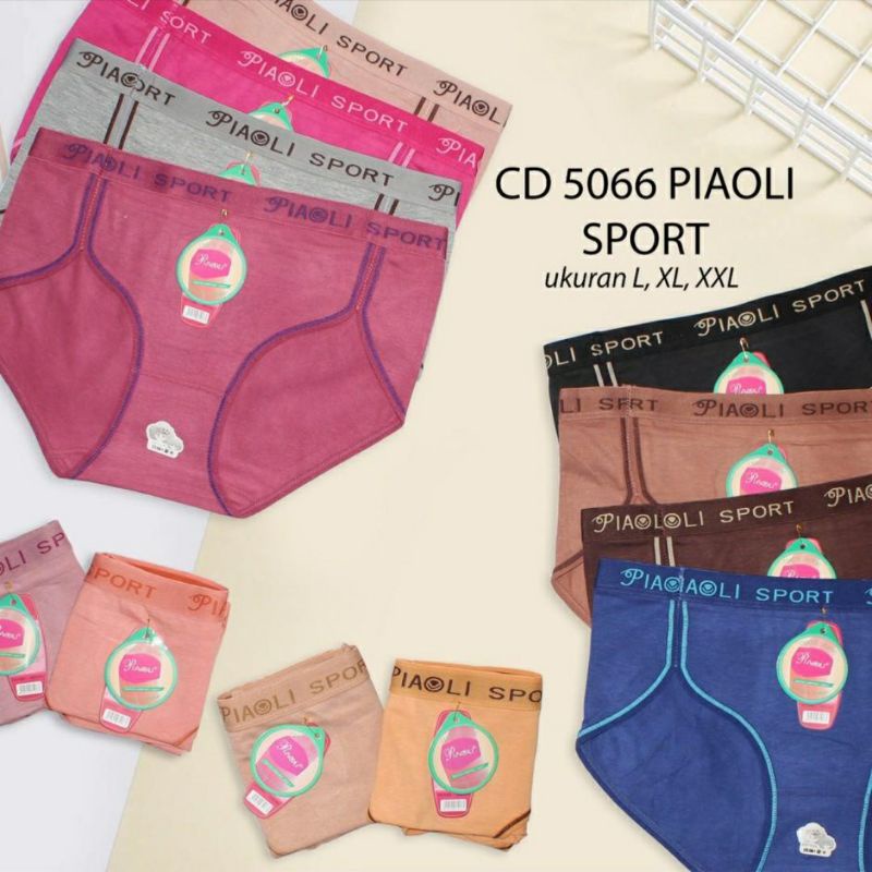 Piaoli Sport Celana Dalam CD | Warna Random