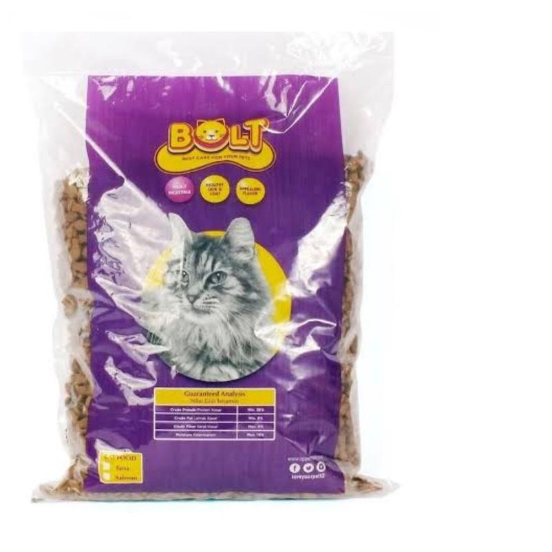 ➭ Makanan Kucing Bolt murah Tuna donat repack 1kg Cat Food 1 kg Repacking ♥