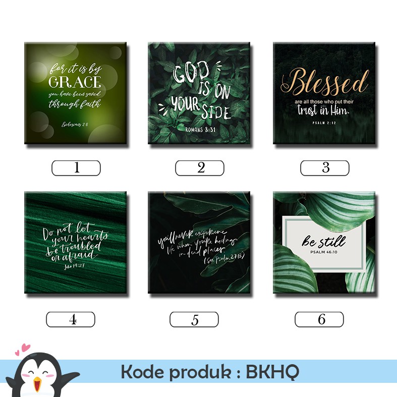 [DEKORASI] Tropical ayat alkitab pajangan hiasan dinding murah kayu rumah kamar hadiah gereja