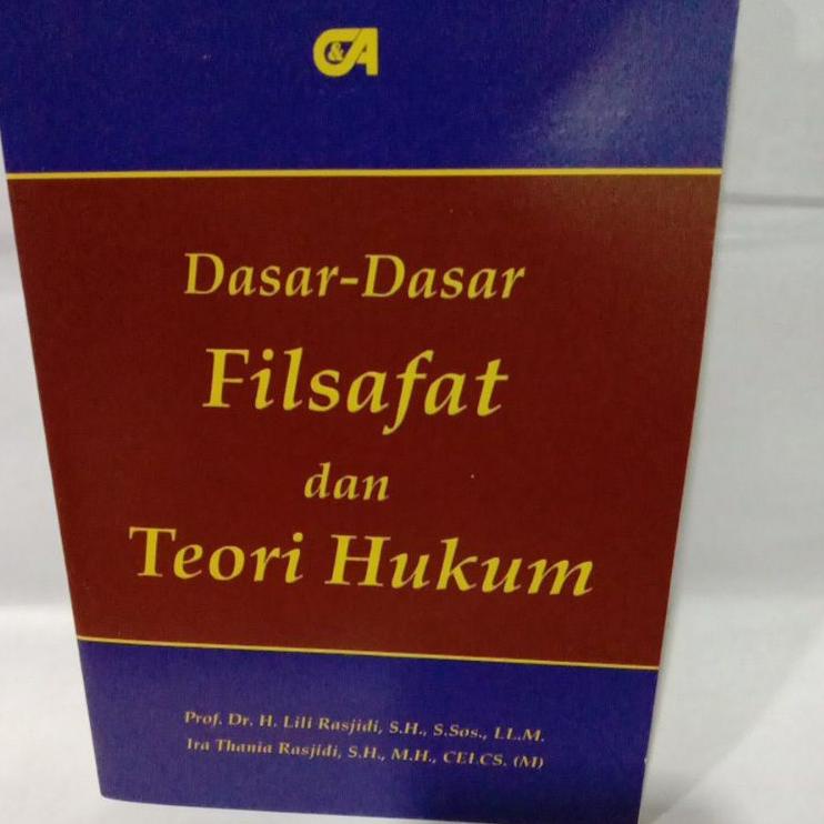 

Top Produk.. dasar dasar filsafat da teori hukum By prof.Dr, lili rasjidi