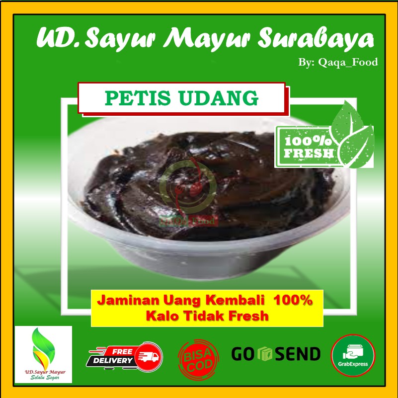 

PETIS UDANG VIRAL segar fresh asli gresik bumbu masak murah - UD084