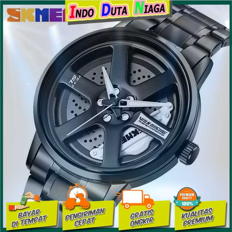 IDN - SKMEI Jam Tangan Analog Pria Stainless Steel Strap - 1787