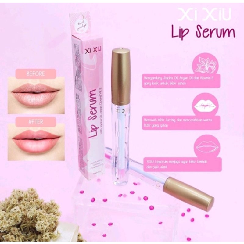 XI XIU Lip Glow Serum | Xixiu Serum Bibir | Lip Mask | Lip Moist