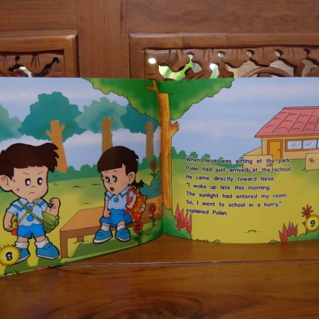 GANECA BAHASA INGGRIS - Buku Cerita Anak Series of Let's Read Stories Books  Moral Education-7
