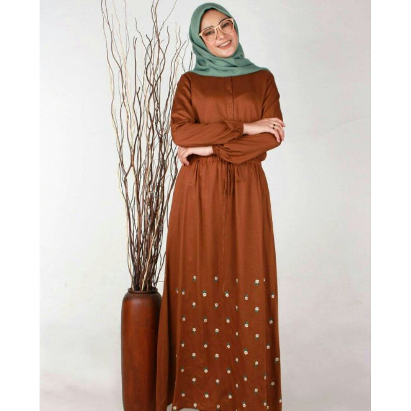 Abaya bordir dannis new 201003 sz XS, XXL