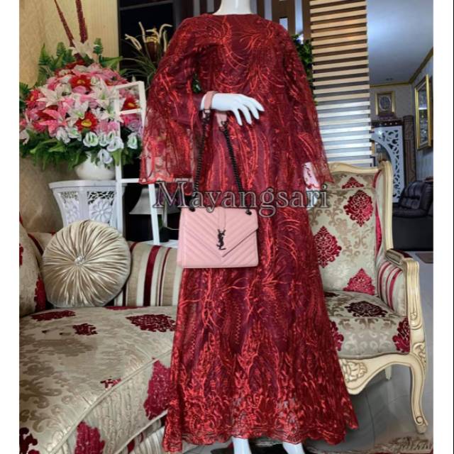 Gamis Pesta - Full Tile Roberto Cavali - Gamis Mayangsari