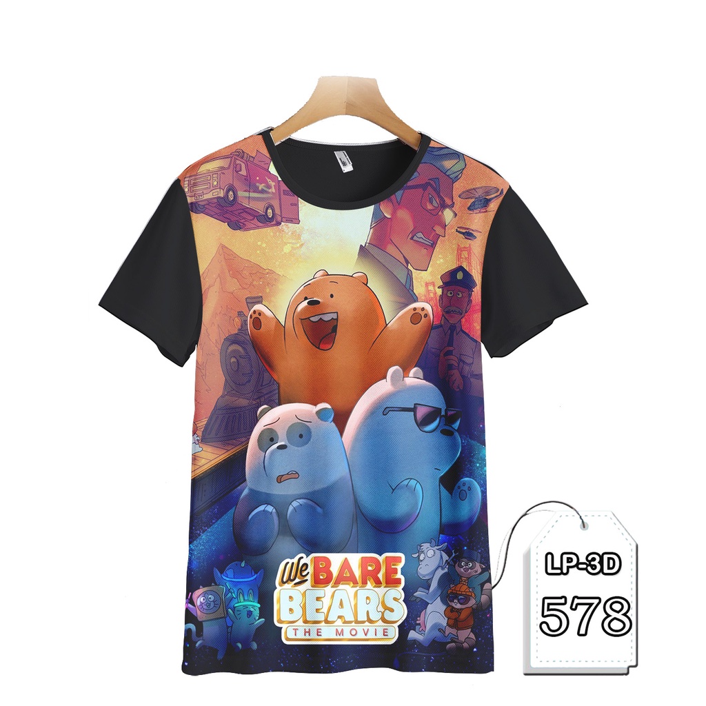 Baju Anak We Bare Bears Baju We Bare Bears Cartoon TV Anak #LP3D-578