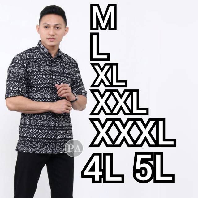 ✰ Batik jumbo BIG SIZE JUMBO XXL XXXL 3L 4L 5L MURAH BATIK JUMBO COUPLE &quot;M,L,XL,XXL,XXXL,XXXXL,XXXXX