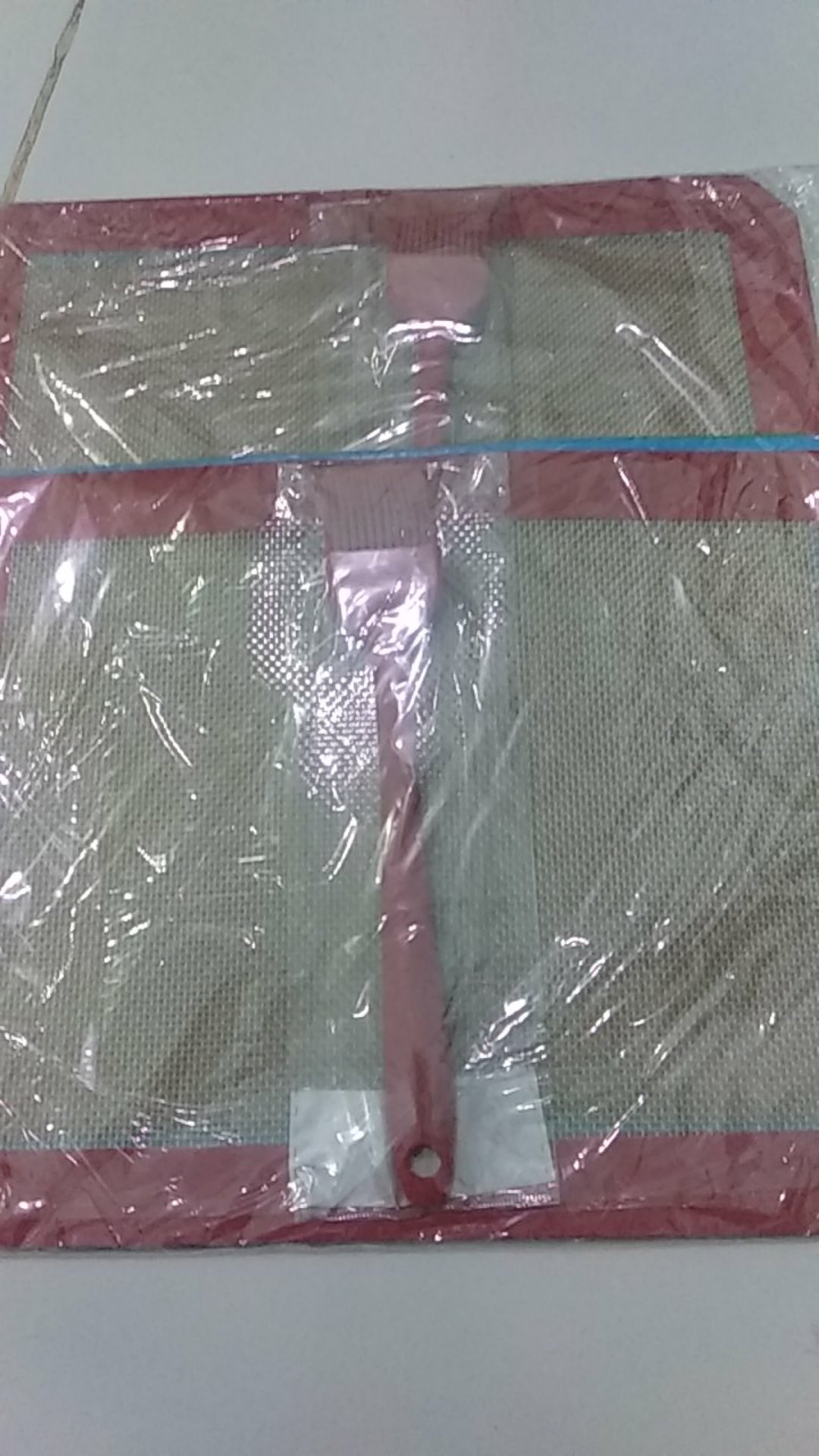 Agb – Amats1 Alas Kue Silikon Set 4 In 1 + Kuas Silikon – Alas Silikon Paket – Baking Mat Set