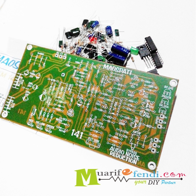 PAKET DIY Audio Noise Reduction ANR penghilang noise power amplifier