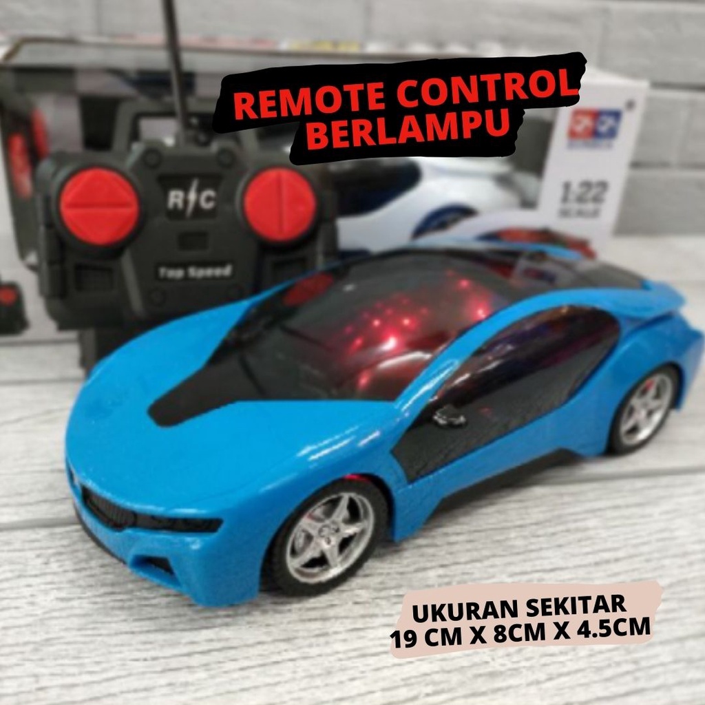 Mobil Remote Control Mini SEDAN Ban Berlampu New RC Sport Car Car Mini 96D | Mainan Anak LAki Laki