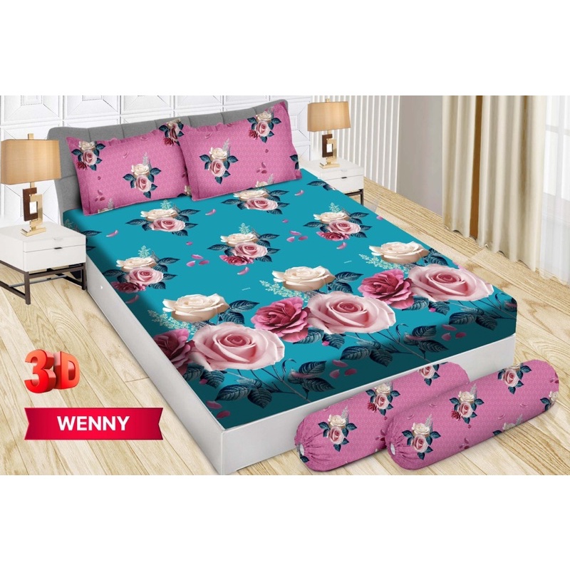 (BISA COD) SPREI BONITA 180*200 CM ANTI LUNTUR