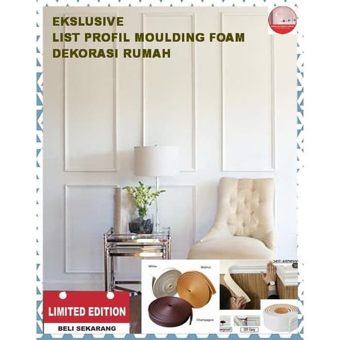 Spesial Promo List Profil Foam  3Cm X 2 6M Moulding 