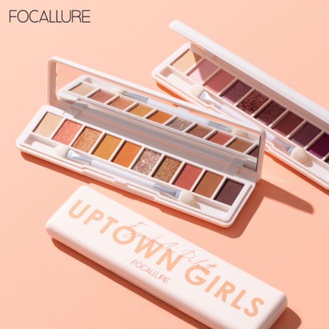 FOCALLURE FA-158 EYESHADOW / STAYMAX 10 COLOR EYESHADOW PALETTE