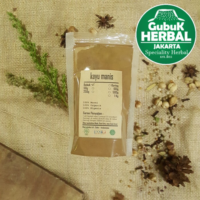 

KAYU MANIS BUBUK 1 KG - Cinnamomum Verum - MURNI TANPA GULA - BUBUK HALUS