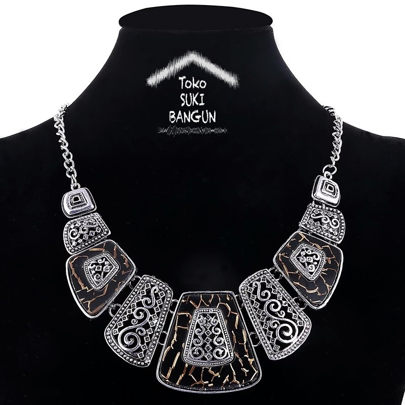 NL-005 Kalung Wanita Fashion Aksesoris Necklace Women Pendant Bohemia