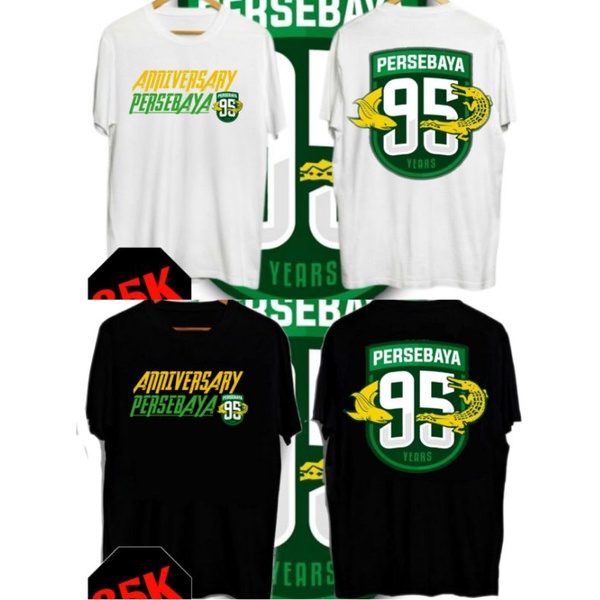 KAOS ANNIVERSARY PERSEBAYA 95