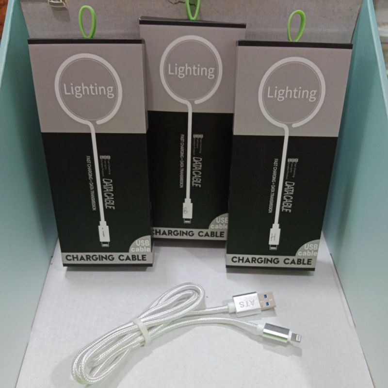 CABLE DATA ATS IPHONE LIGHTING FAST CHARGING / DATA TRANSMISSION