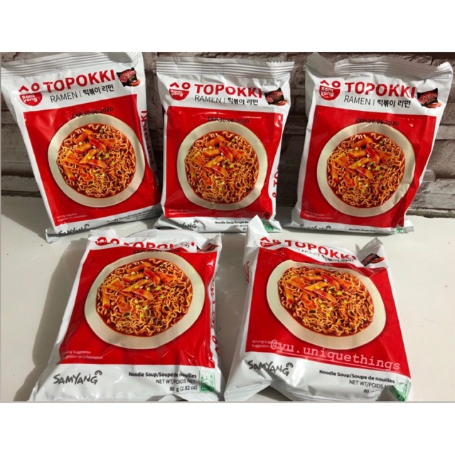 

Samyang Toppoki Ramen HALAL ORI noodle Soup