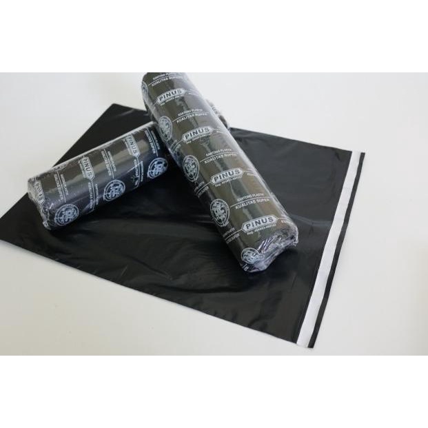 

Pinus Plastik Polymailer 25X40CM isi100pcs Olshop Packing Lem Perekat - Pinus Hitam