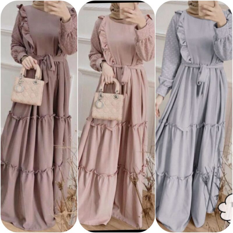 [COD] GAMIS REMAJA TERBARU/ GAMIS TILE BROKLAT/ LUPY DRESS/GAMIS MAXY PREMIUM