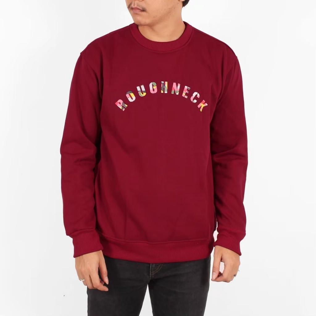 NEW STYLE IN YEAR 2022 - Crewneck Roughneck Pria Wanita Keren - Bisa Bayar Ditempat (COD)