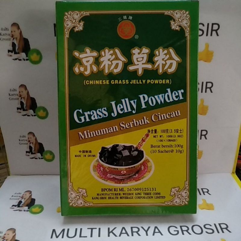 

Guilinggao Powder Chinese grass jelly powder minuman serbuk cincau