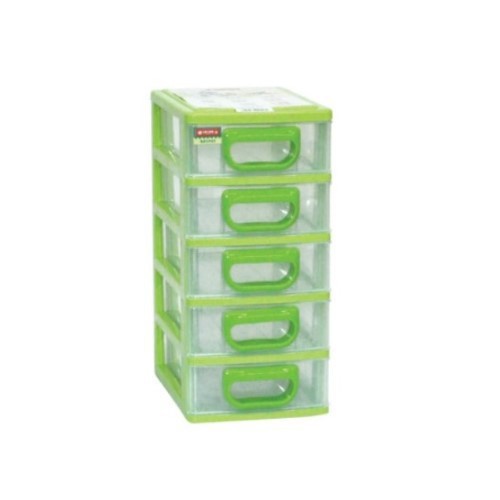 Lion Star Estima Mini Container M5 Rak Penyimpanan 5 Susun EC-15 - Random