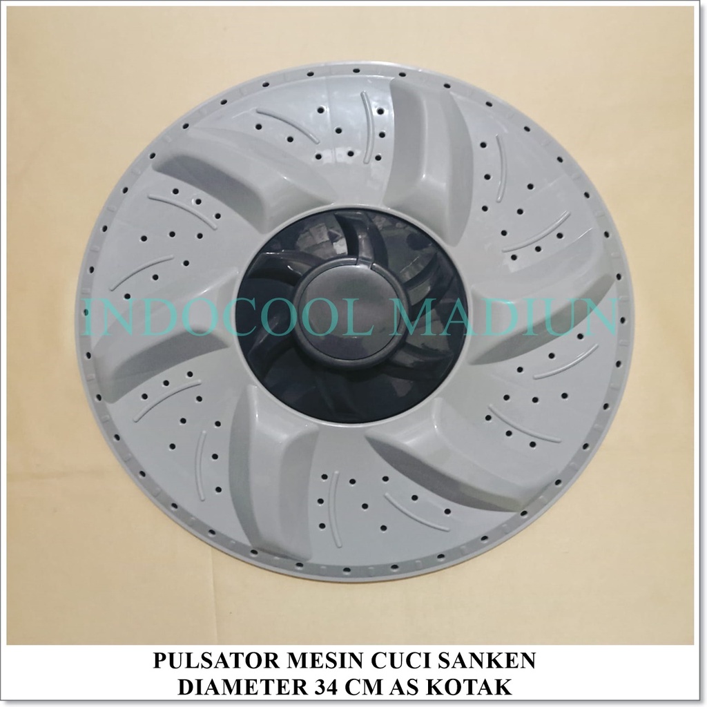 PMCSNKK PUTARAN BALING MESIN CUCI / PULSATOR / PULSATOR SANKEN 34CM KOTAK