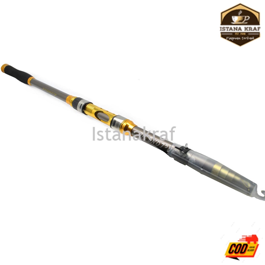 Yuelong Joran Pancing Antena Portable Carbon Fiber Rod - M/5/M/6