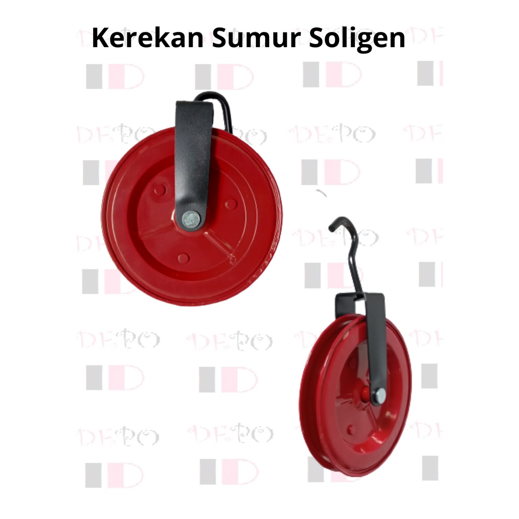 Soligen Kerekan Sumur / kerekan timba / katrol sumur
