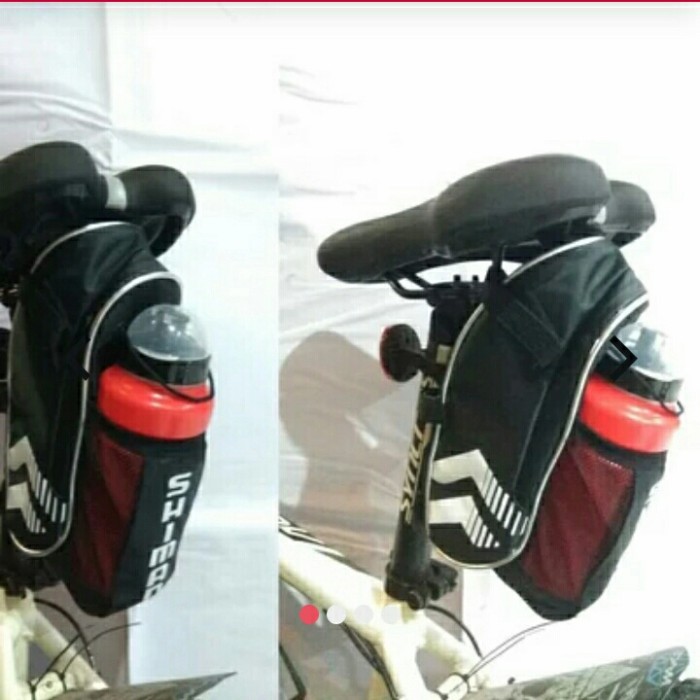 TAS SADEL BOTOL IGNITE Waterproof sepeda LIPAT mtb touring minion seli