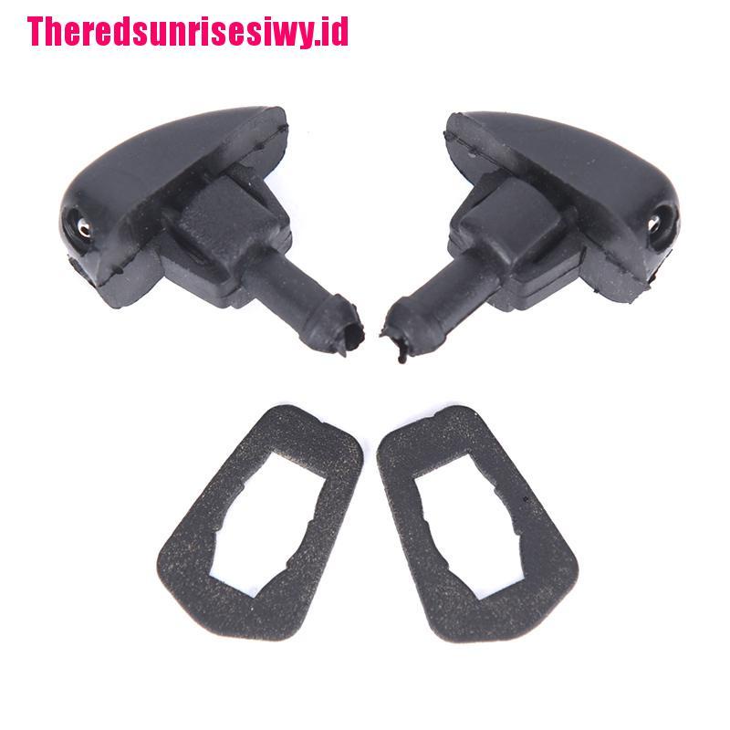 【Theredsunrisesiwy.id】2pcs Universal Car Window Windshield Wiper Washer Nozzle Water Spray Jet