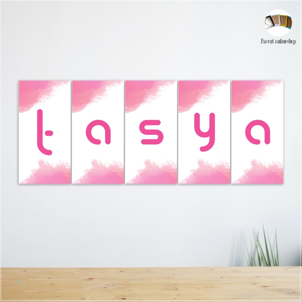 Jual Murah Hiasan Dinding Wall Decor Dekorasi Huruf Alphabet Nama