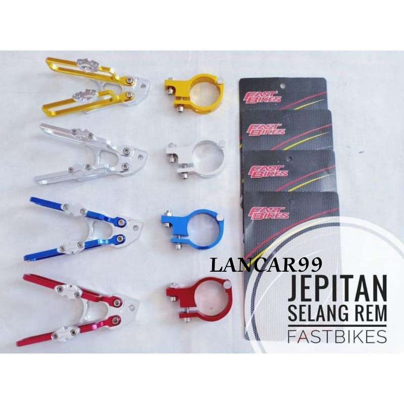 KLEMAN JEPIT SELANG KABEL REM VARIASI MOTOR BEAT MIO VARIO SCOOPY SATRIA FU CB150 VIXION GSX
