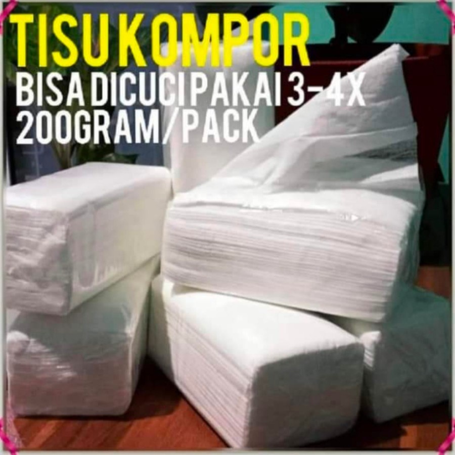 *COD* Tisu kompor serbaguna kemasan 200gr - Tisu kompor - Tisu Ajaib