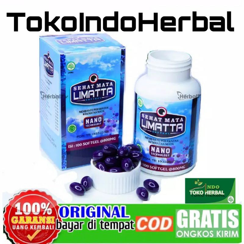 LIMATTA Walatra SEHAT MATA - Obat Mata Berlemak - Obat Herbal Spesialis Atasi Masalah Mata