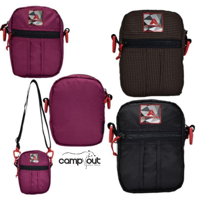 Travel pouch avtech -  Tas selempang avtech - slingbag avtech - Waistbag avtech pria wanita